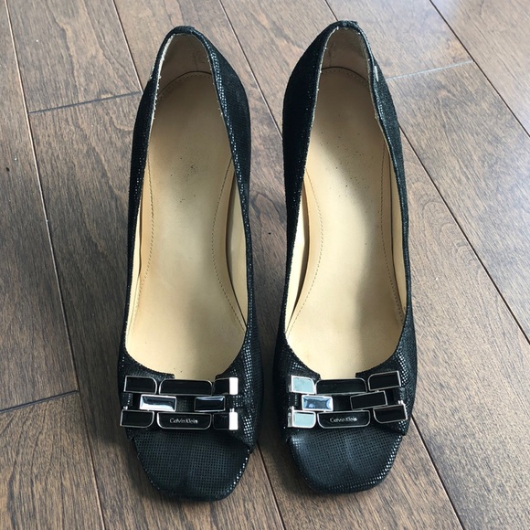 Calvin Klein Open toe heels - Picture 1 of 7
